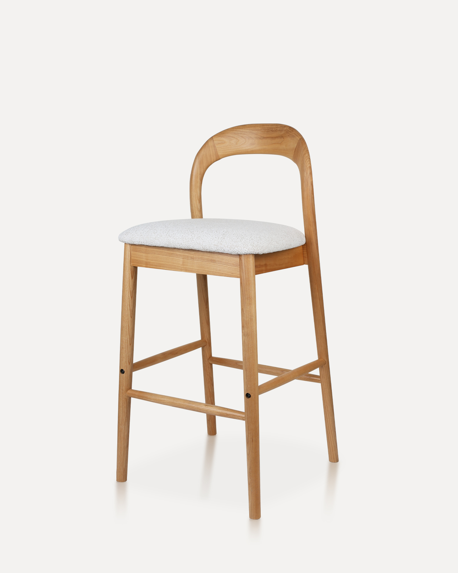 Versatile Wooden Bar Chair